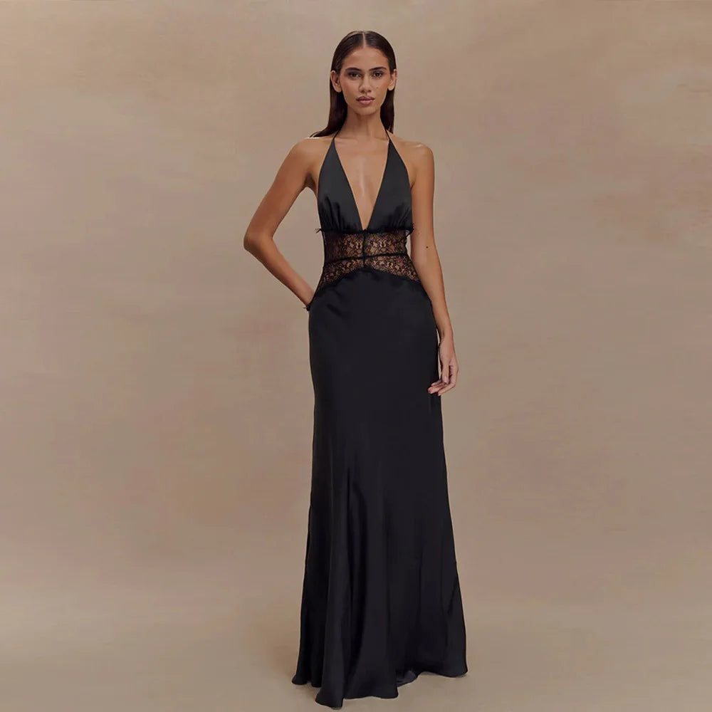 Emma Maxi Dress - Black