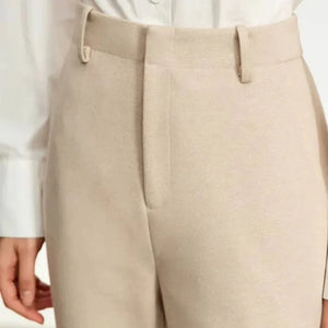 Alfy Women’s Tailored Trousers - Off White - We Lovers Beauty