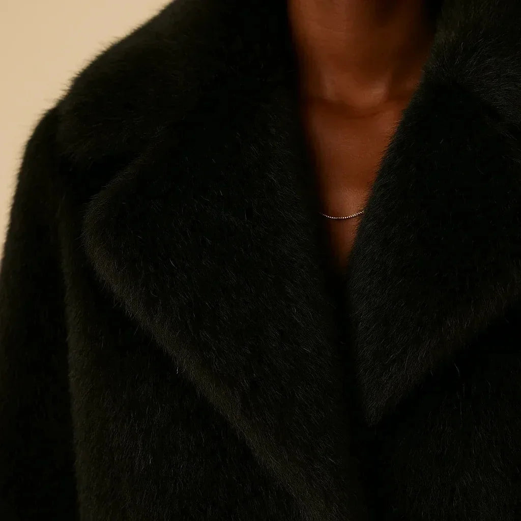 Boreal Faux Fur Coat For Women Black - We Lovers Beauty