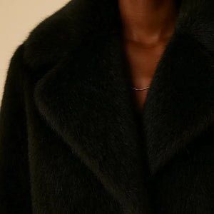 Boreal Faux Fur Coat For Women Black - We Lovers Beauty