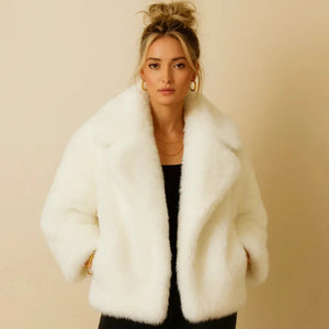 Boreal Faux Fur Coat For Women White - We Lovers Beauty