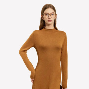 Joana Jumper Dress - Brown - We Lovers Beauty