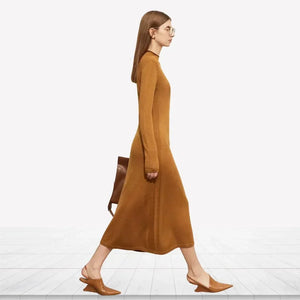 Joana Jumper Dress - Brown - We Lovers Beauty