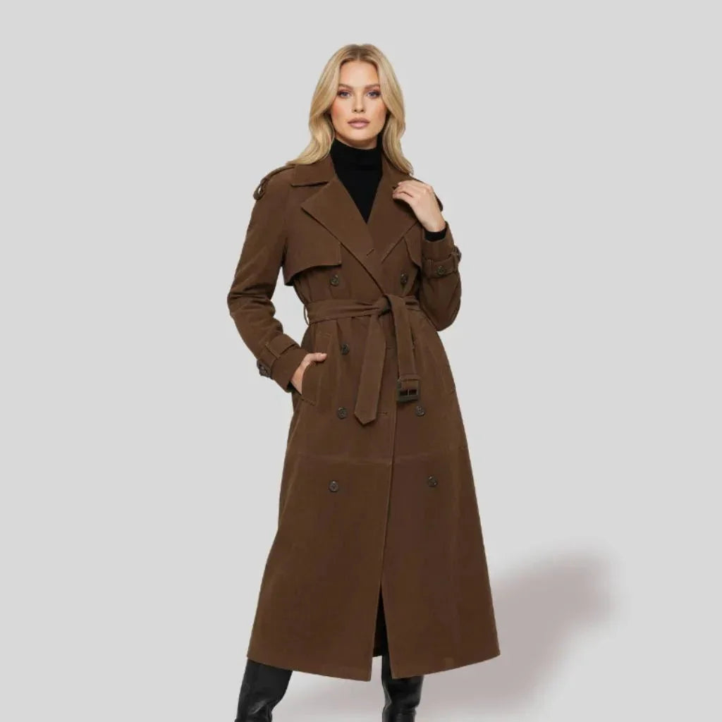 Lafayette Ladies Overcoat - Brown - We Lovers Beauty