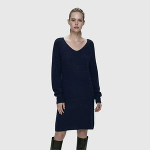 Lide Jumper Dress – Navy Blue - We Lovers Beauty