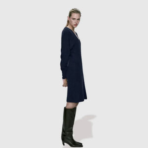 Lide Jumper Dress – Navy Blue - We Lovers Beauty