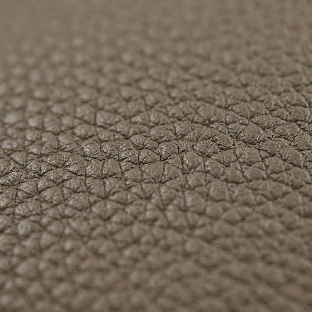 Close-up of brown leather texture