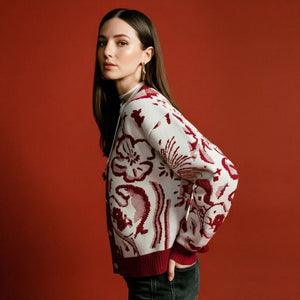 Naya Women Cardigan – Red - We Lovers Beauty