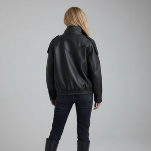 valentino-faux-leather-jacket-for-women-black-02