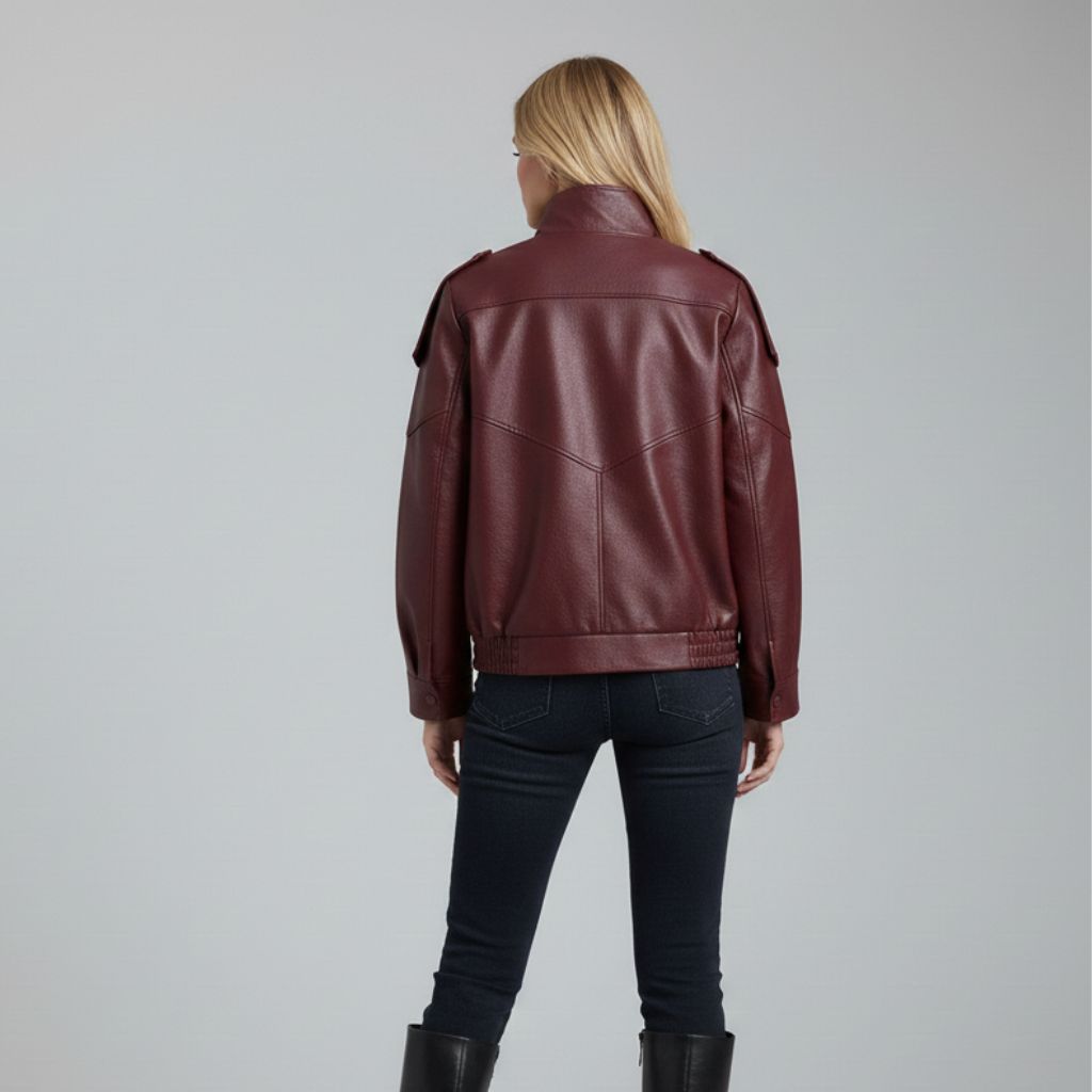 valentino-faux-leather-jacket-for-women-burgundy-02