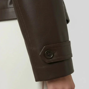 Venor Brown Leather Jacket - We Lovers Beauty