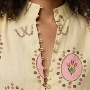 Women's Linen Set — Floral Print - WE LOVERS BEAUTY