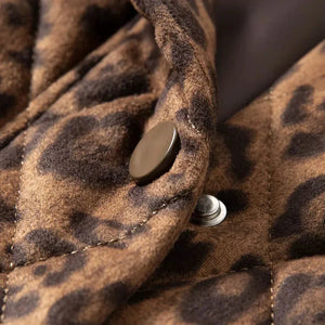 Zulema Womens Winter Jacket Coat - Leopard - We Lovers Beauty