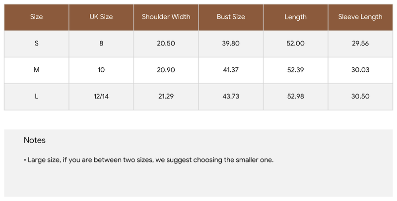 Size Guide