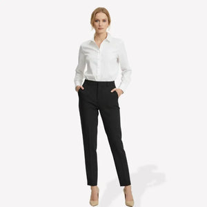 Alfy Women’s Tailored Trousers - Black - We Lovers Beauty