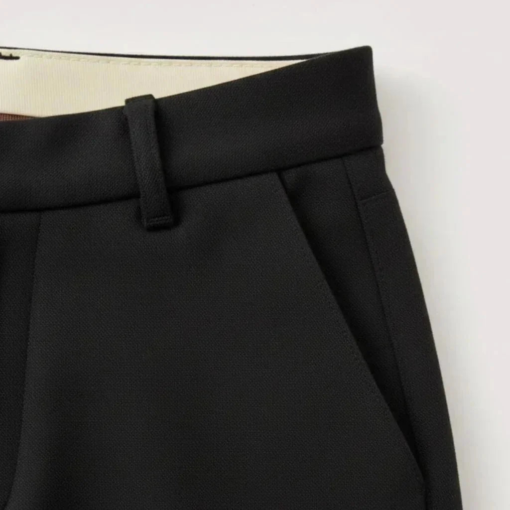 Alfy Women’s Tailored Trousers - Black - We Lovers Beauty