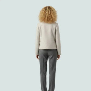 Amarante Women's Coat - Beige - We Lovers Beauty