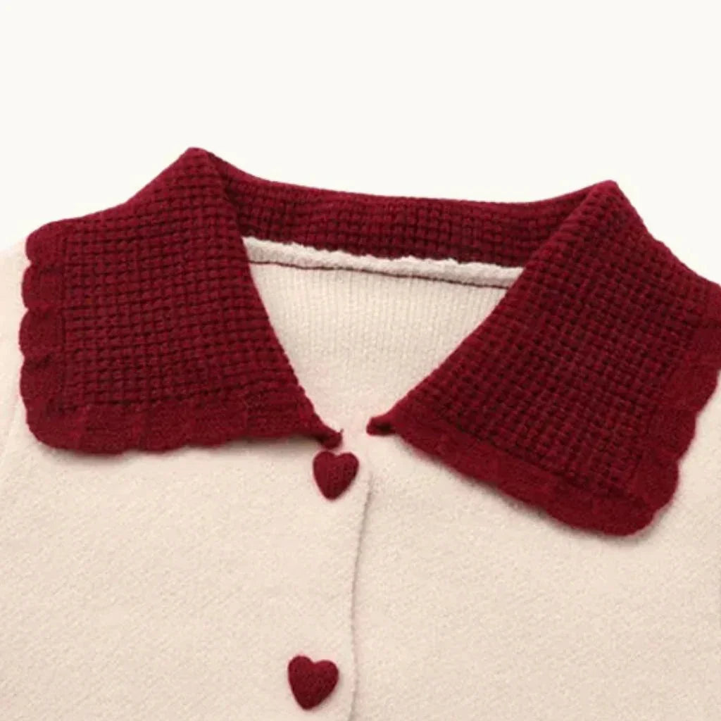Amoré cardigan sweaters for women - Off White - We Lovers Beauty