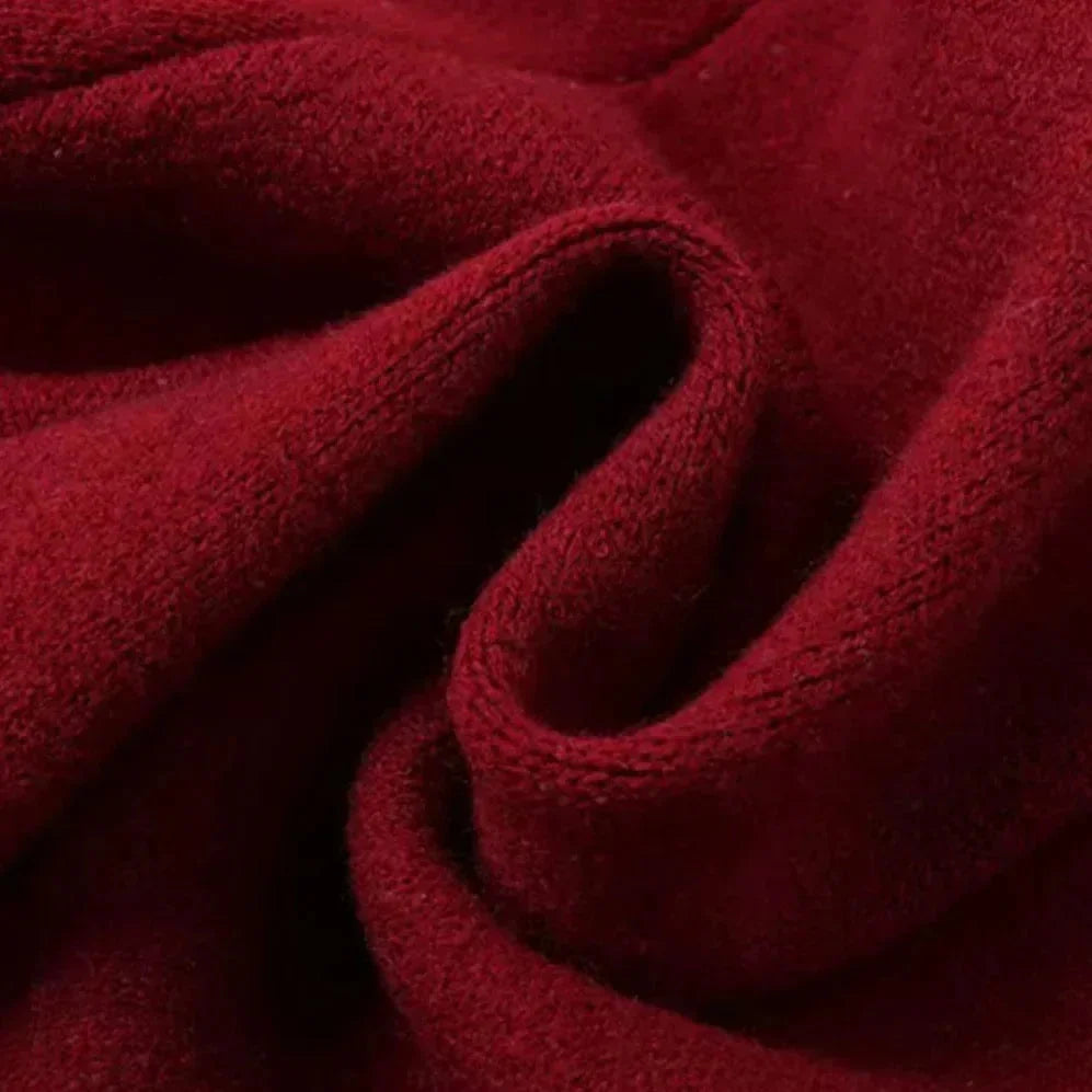 Amoré Cardigan Sweaters for Women - Red - We Lovers Beauty