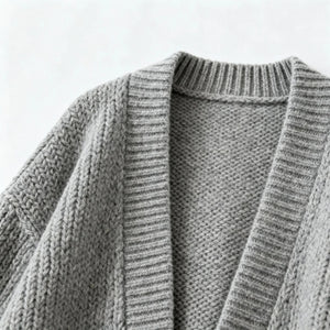Avaloh Women's Cardigan Gray - We Lovers Beauty