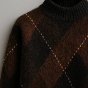 Belgravia Geometric Jumper Sweater Dress - We Lovers Beauty
