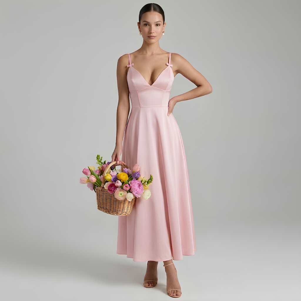 Dani Maxi Dress - Pink