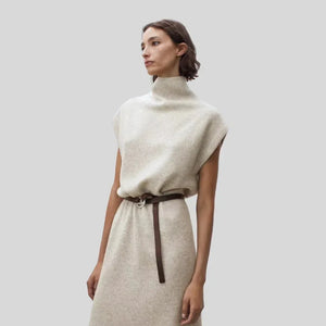 Ethér Knit Dress Khaki - We Lovers Beauty