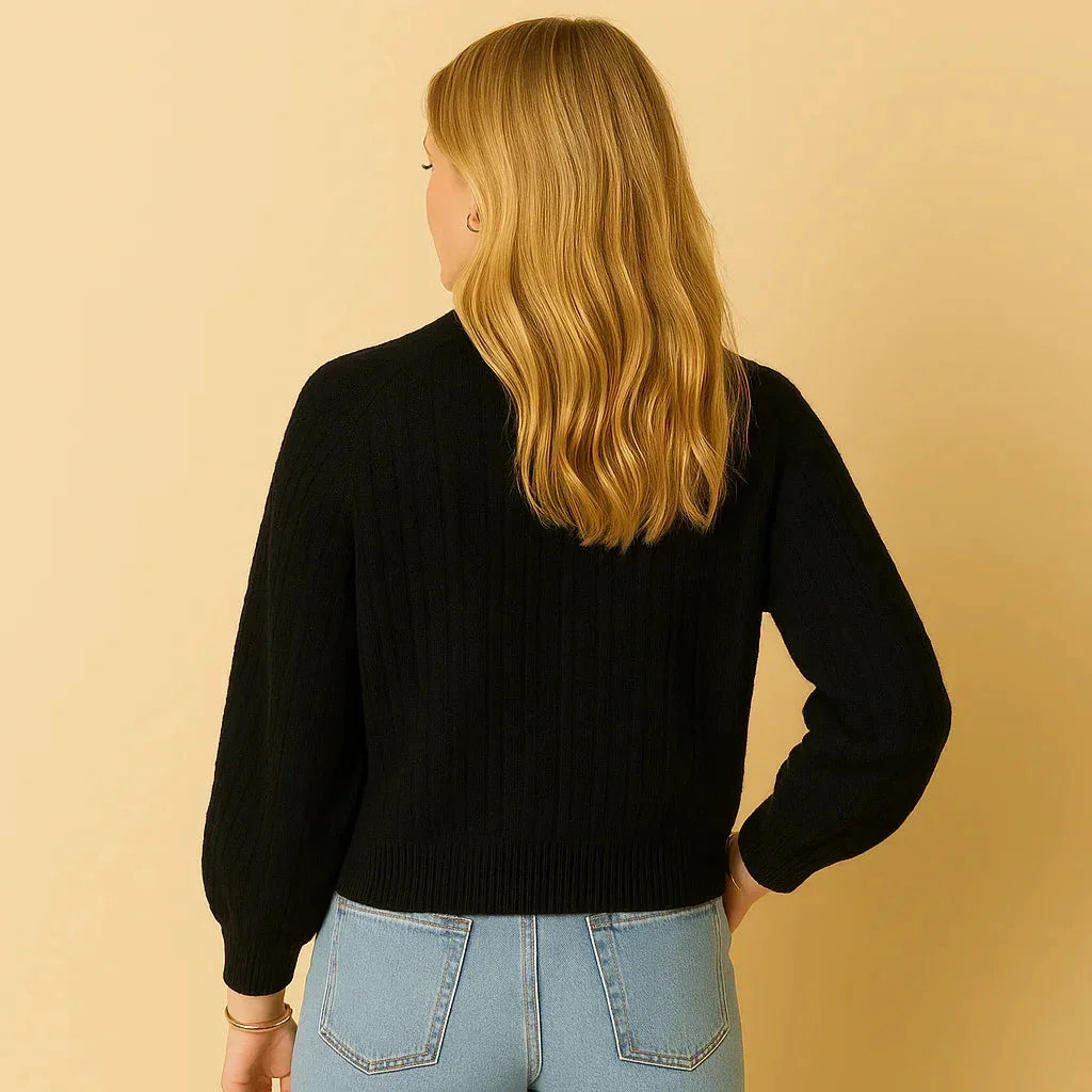 Margot Women's Black Cardigan - We Lovers Beauty