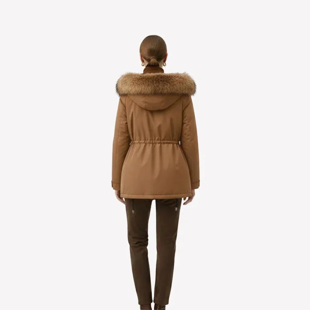 Marry Ladies Fleece Coat - Brown - We Lovers Beauty