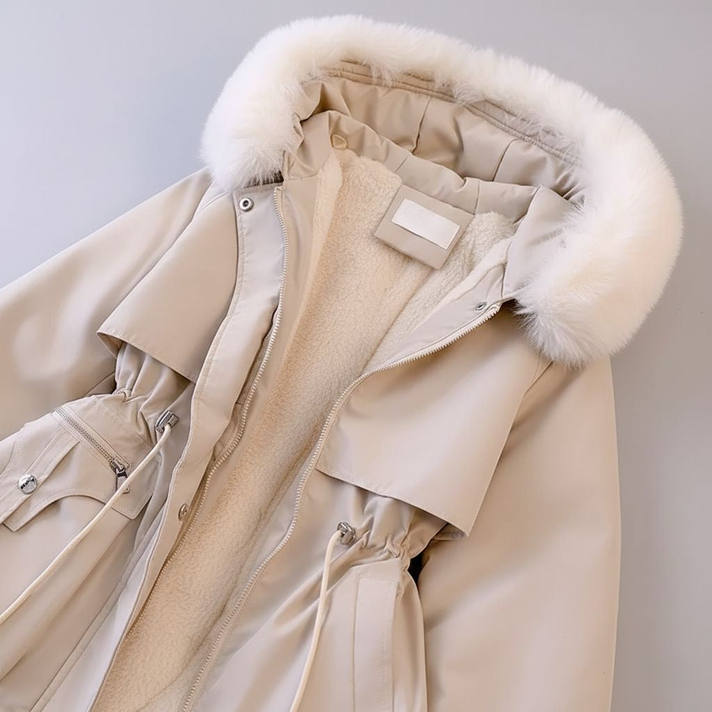 marry-ladies-fleece-coat-khaki-02