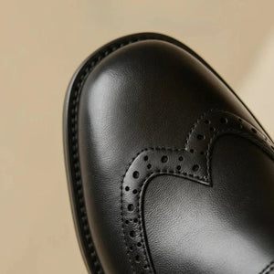 Mary leather loafers for women – Black - We Lovers Beauty