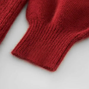 Mirtilo Jumper Dress - Red - We Lovers Beauty