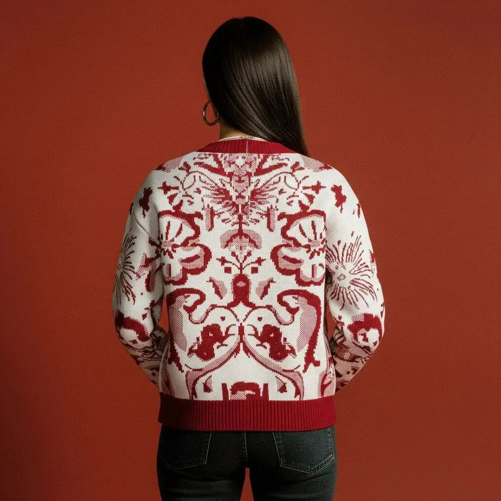 Naya Women Cardigan – Red - We Lovers Beauty