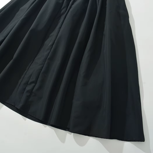 Black skirt on a white background