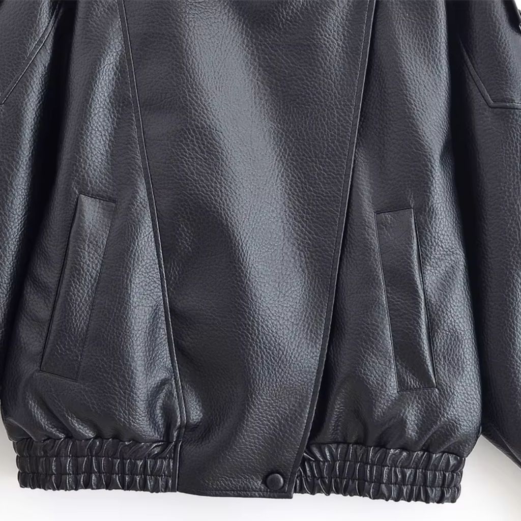 valentino-faux-leather-jacket-for-women-black-04