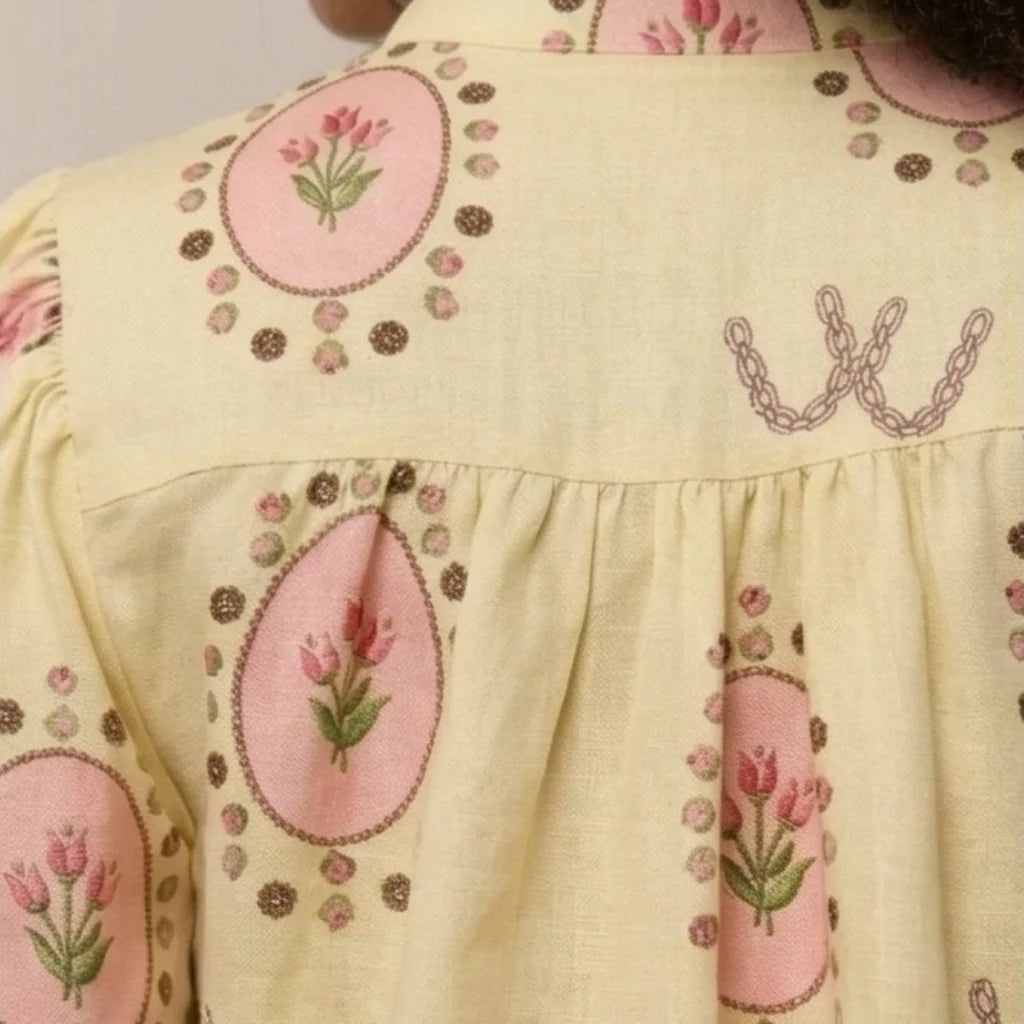 Women's Linen Set — Floral Print - WE LOVERS BEAUTY
